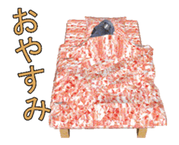 Birds is live action. sticker #15086198