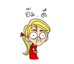 someying is funny people sticker #15086285