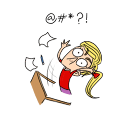 someying is funny people sticker #15086321