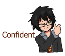 Grad Man sticker #15086396