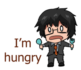 Grad Man sticker #15086402