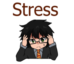 Grad Man sticker #15086413