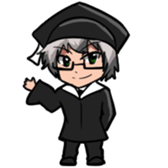 Grad Man sticker #15086414