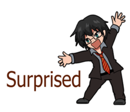 Grad Man sticker #15086415