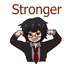 Grad Man sticker #15086425