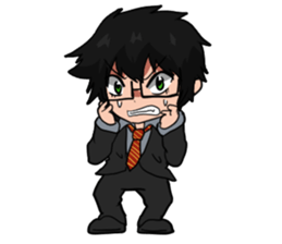 Grad Man sticker #15086434