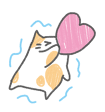 The cat Sticker I tend to use sticker #15086491