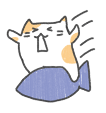 The cat Sticker I tend to use sticker #15086514
