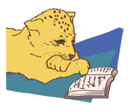 Cute Lion Cubs sticker #15086704