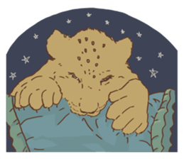 Cute Lion Cubs sticker #15086718