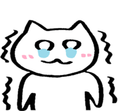 Happy Nyanko's loose sticker sticker #15087203