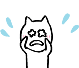 Happy Nyanko's loose sticker sticker #15087204