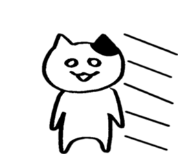 Happy Nyanko's loose sticker sticker #15087208