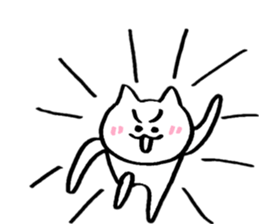 Happy Nyanko's loose sticker sticker #15087219