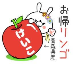 Bunny Sticker Keiko sticker #15087342