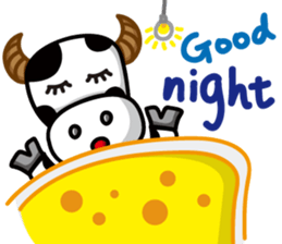 Moo Moo cow sticker #15087811