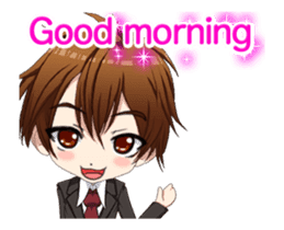 Lovely Boys White Day. sticker #15087964