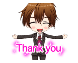 Lovely Boys White Day. sticker #15087966