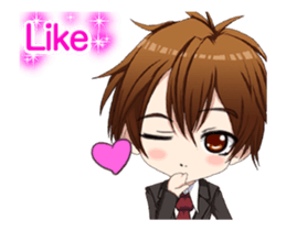 Lovely Boys White Day. sticker #15087967