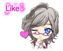 Lovely Boys White Day. sticker #15087973