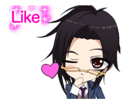 Lovely Boys White Day. sticker #15087979