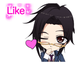 Lovely Boys White Day. sticker #15087979