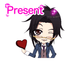 Lovely Boys White Day. sticker #15087981