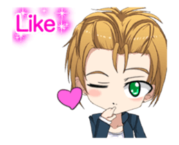 Lovely Boys White Day. sticker #15087985