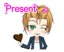 Lovely Boys White Day. sticker #15087987