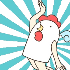 Surreal chicken!