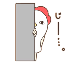 Surreal chicken! sticker #15088003