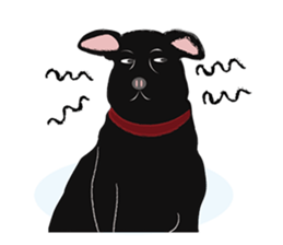 Little Pig Dog-Life Style sticker #15088161