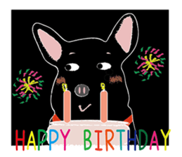 Little Pig Dog-Life Style sticker #15088183