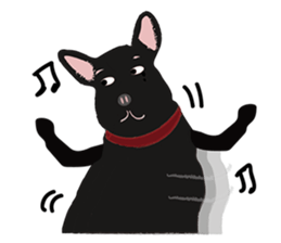 Little Pig Dog-Life Style sticker #15088187