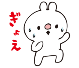 rabbit and octopus3 sticker #15088407