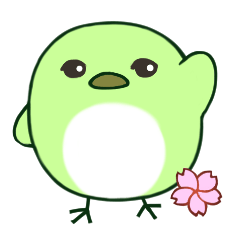 Bush warbler Sticker