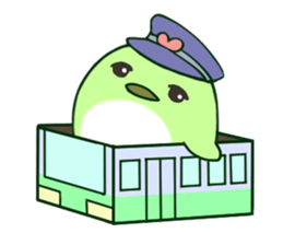 Bush warbler Sticker sticker #15088761