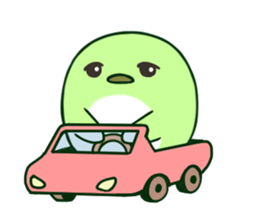 Bush warbler Sticker sticker #15088762