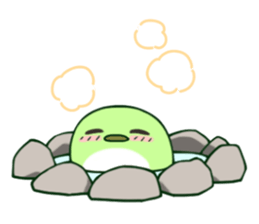 Bush warbler Sticker sticker #15088767