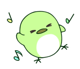 Bush warbler Sticker sticker #15088769