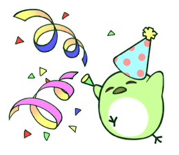 Bush warbler Sticker sticker #15088770