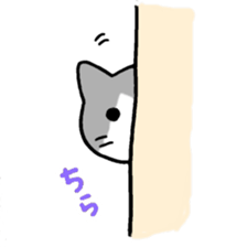 Close dog&cat Revise sticker #15089640