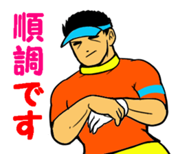 Sticker for the golfer 3 sticker #15089906