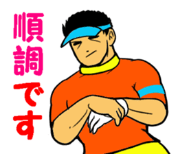 Sticker for the golfer 3 sticker #15089906