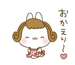 namaiki-rabbit6.time for family sticker #15090190