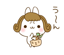 namaiki-rabbit6.time for family sticker #15090195
