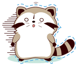 North American Raccoon (V5) sticker #15090271