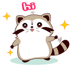 North American Raccoon (V5) sticker #15090272