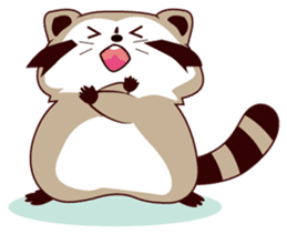 North American Raccoon (V5) sticker #15090285