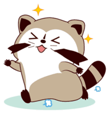 North American Raccoon (V5) sticker #15090306